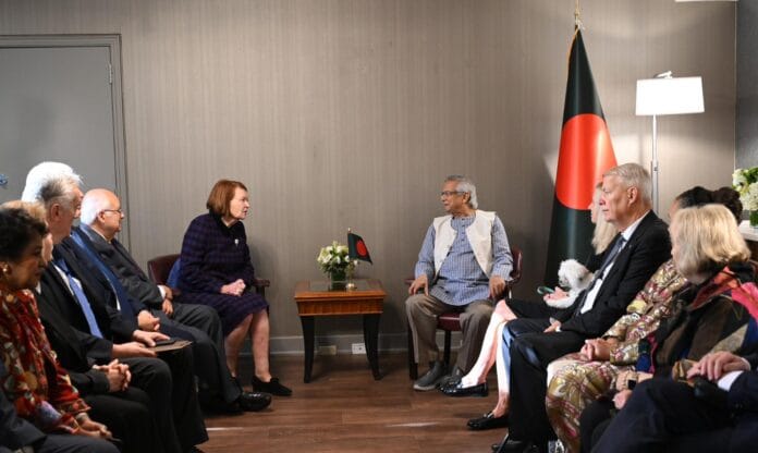 support to Professor Yunus