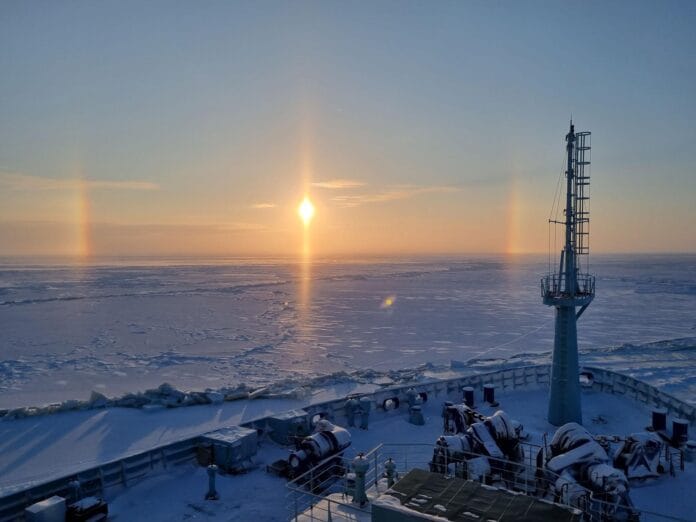 Northern Sea route Asia-Europe