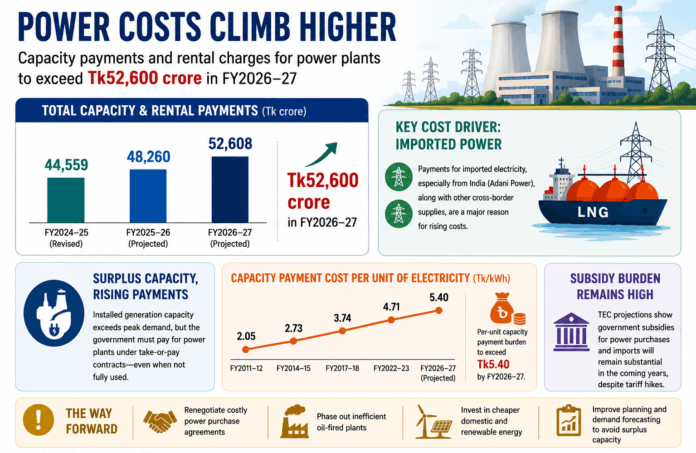 #CapacityPayments#Eantenup#PowerCost#BERC#Bangladesh